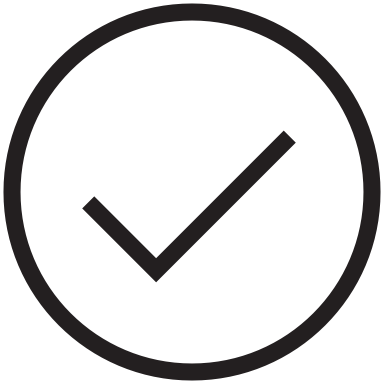Circle with checkmark
