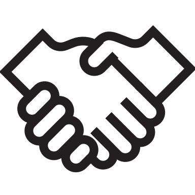 Shaking hands
